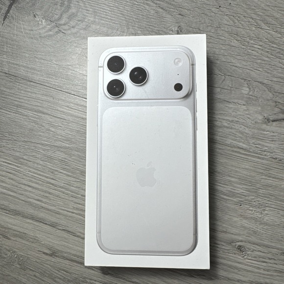 iPhone 17 Pro MAX Silver 256gb Original EMPTY BOX ONLY A3257 - Picture 9 of 16